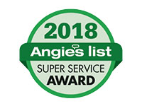 2018 Angie's List Super Service Award